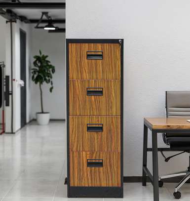 4-Drawer Steel Filing Cabinet – Durable Office Storage image 3