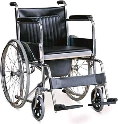 Standard Commode Wheelchair image 4