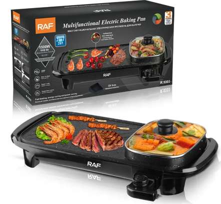 Multifunctional Electric Baking Pan Electric Barbecue Grill image 4