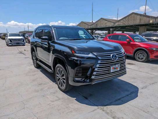 Lexus LX600 black 2023 Sport image 2