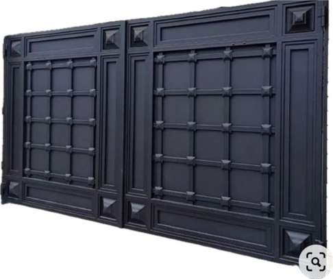 Modern Steel Gate Double Door image 6