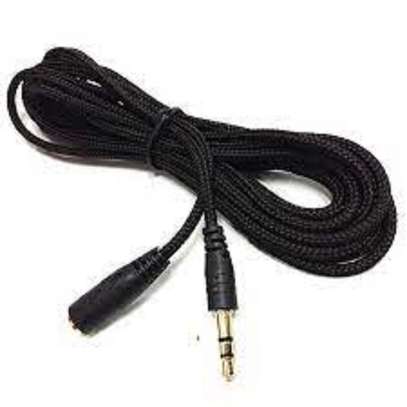 1.5m 6.35mm 1/4inch Male Stereo to 3.5mm Jack Female image 1