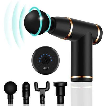 Portable Mini Massage Gun Pain Relief With 4 Heads image 4