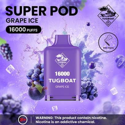 TUGBOAT SUPER 16000 Puffs PODS/CATRIDGE image 1