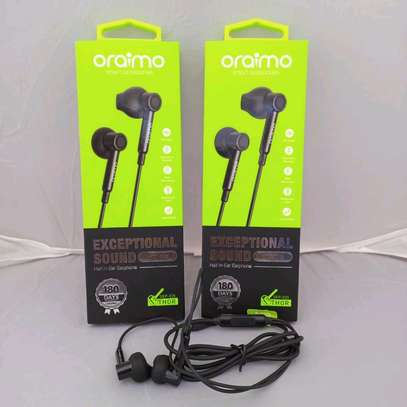 Oraimo Wired Earphones with Mic image 1