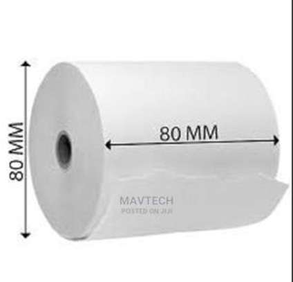 Pos 80mm thermal paper rolls available image 1