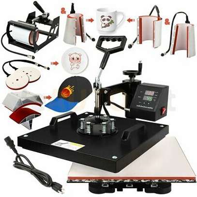8 in 1 Combo Sublimation Heat Press image 2