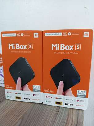 Mi Box S 4k Ultra HD Android Set Top Box image 1