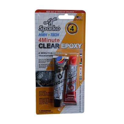 Sparko High Tech 4 Minute Clear Epoxy Bonding Agent image 1