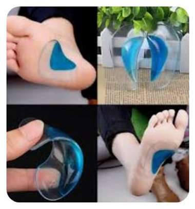 Orthopaedic Silicone Insoles for kids with flat foot image 1
