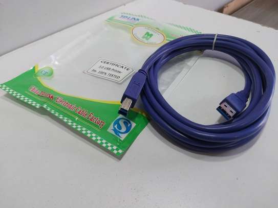 USB 3.0 Type-A to Type-B Printer Cable - 3M image 3