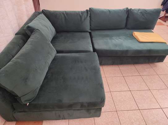 Green Sectional/Modular Sofa image 2