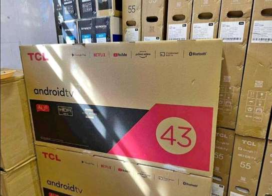 43 TCL Smart Android Frameless Television - New Year sales image 1