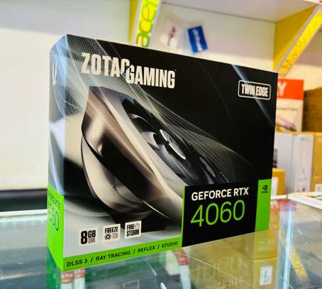 ZOTAC GAMING GeForce RTX 4060 8GB Twin Edge Graphics Card image 1