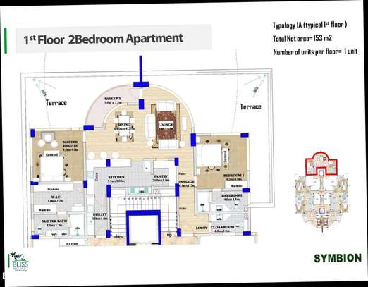 Serviced 3 Bed Apartment with Aircon at Citymall image 11