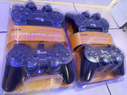 top-quality UCOM Double Dual Shock PC Gamepad image 1