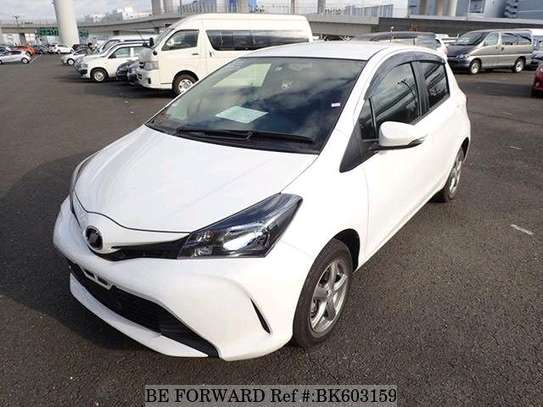 WHITE VITZ KDG(MKOPO/HIRE PURCHASE ACCEPTED) image 1