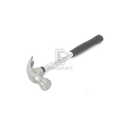 16Oz Full Size Claw Hammer with Rubber Handle image 2