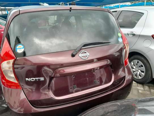 Nissan note maroon 2016 2wd image 1