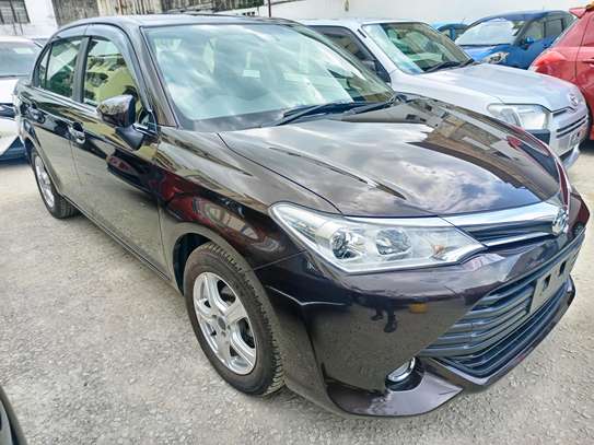 Toyota Axio G maroon image 4