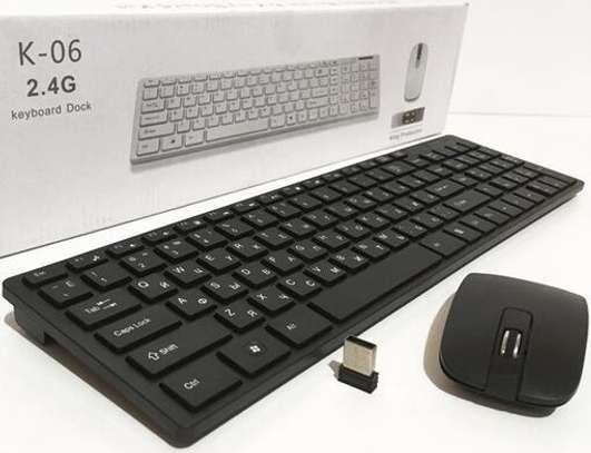Wireless Keyboard and Mouse. image 1