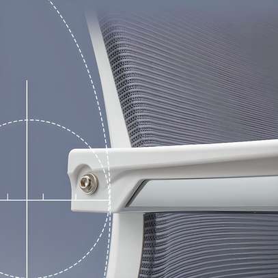 Office Chair : Metallic Chrome Office Visitor Chair image 2