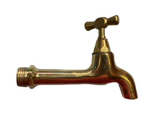 Bib Tap - Long Body (Brass Water Tap) image 1