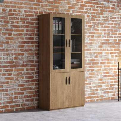 Office Cabinet: 3-Door Wooden Office Storage Cabinet image 6