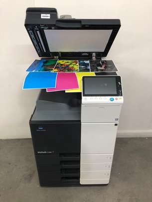 Konica Minolta Bizhub C308 Color Photocopier Machine image 1