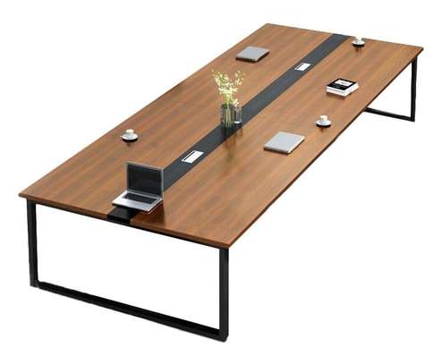 Office Table : Professional Imported Conference Table – 2.4M image 4