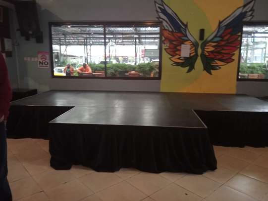 Stage and Truss for hire - PA system for hire image 1