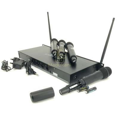 BNK BK8400 UHF Wireless Microphone System with 4 Mics image 5