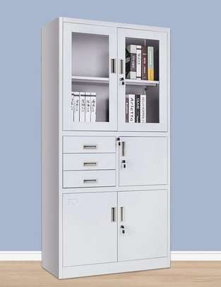 Office Cabinet: Office Cabinet with Lockable Compartments image 4