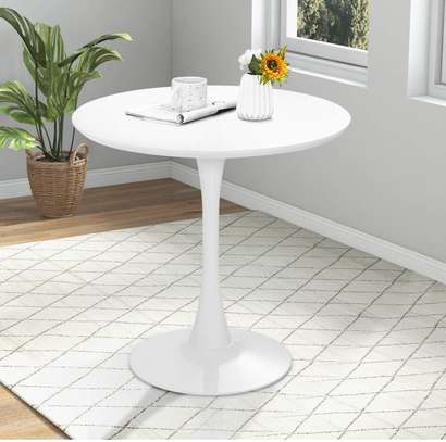 Modern Design Round Durable MDF Mini Conference Table image 2