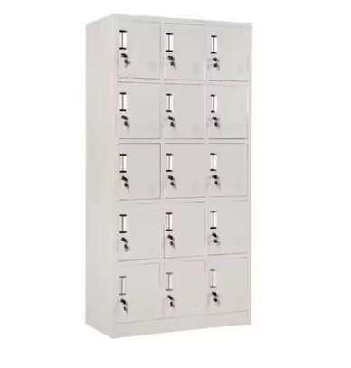 15 Locker Staff Office Cabinet image 4