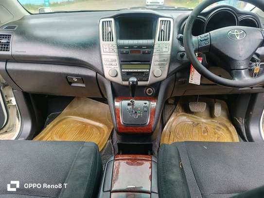 Toyota Harrier White SUV Reliable Comfortable Ride image 8