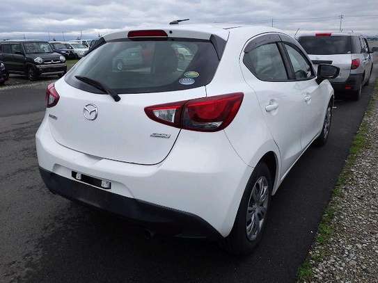 Mazda Demio white color fully loaded 2017 model image 3