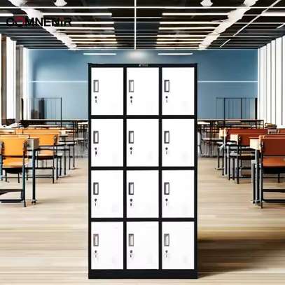 Office Cabinet: Twelve Locks Robust Compatmentalized Cabinet image 3