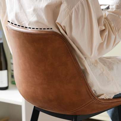 Bar Stools: Fixed Reception Office Stool With Long Legs image 4