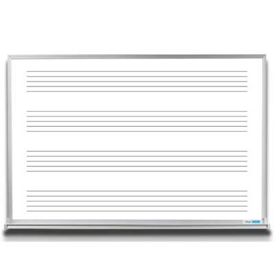 Dry erase Music Whiteboards 4*8ft image 2