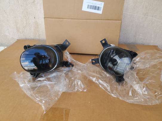 Audi A3 8P, Audi A4 8E B7 Smoke Black Fog Lights image 1