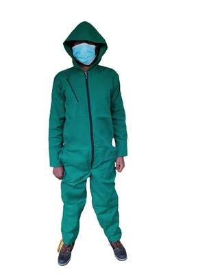 Green Hooded Overall image 1