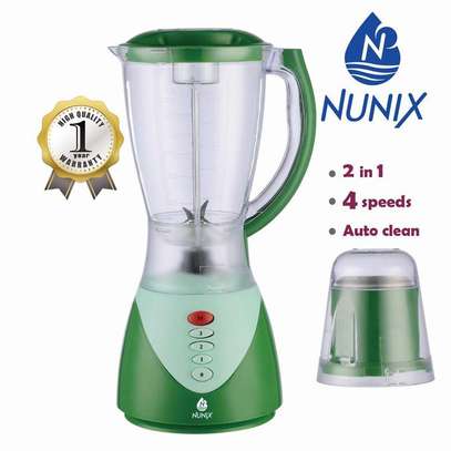 Nunix AK 301 2 In 1 Blender With Grinding Machine 1.5L image 1