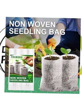 Non-woven Planting bags pack of 50pc image 3