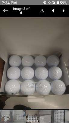 12 pack golf balls white. image 2