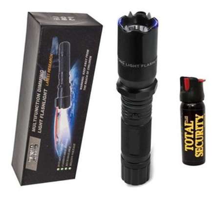 Powerful flashlight shock model 288 tactical image 1