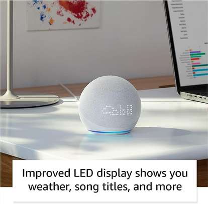 Echo Dot 4th Gen Smart Speaker With Clock and Alexa image 7