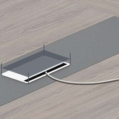 Office Table :3 Meter Executive Brown Office Table image 4