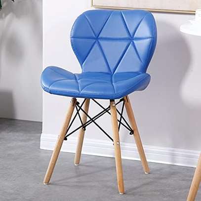 Office Chair; Nordic Wood Dining Chair image 6