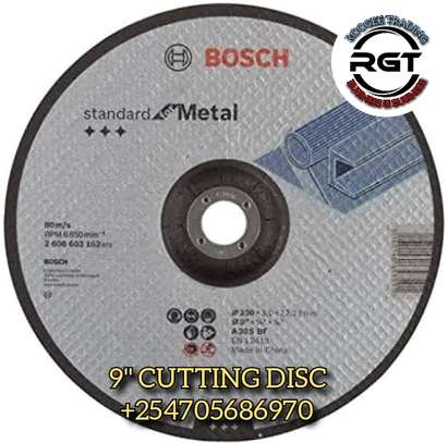 9" BOSCH CUTTING AND GRINDING DISCS FOR SALE image 3